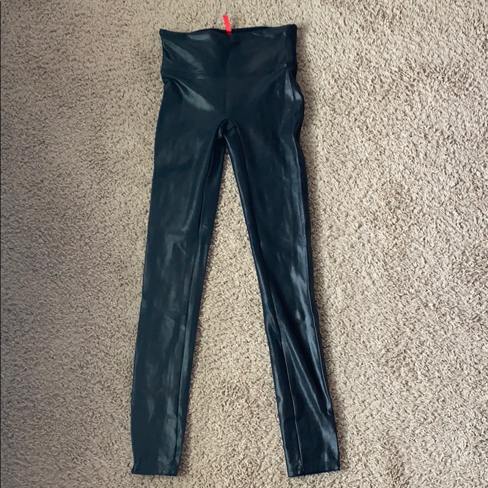 Spanx faux leather leggings